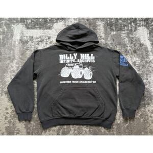 Billy Hill Infinite Archives Monster Truck Hooded Sweatshirt - Large, USA